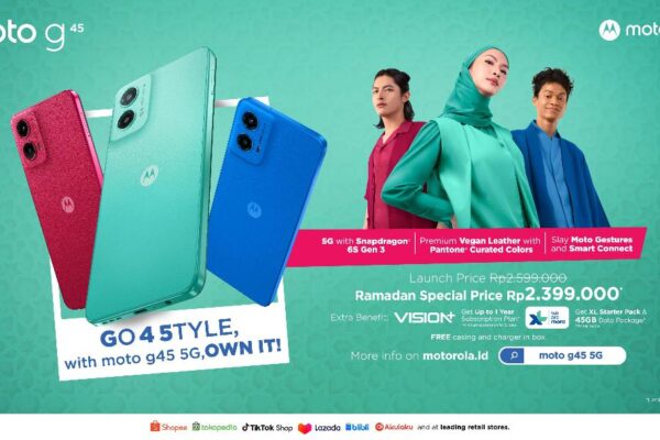 moto g45 5G Punya Desain Ultra Premium dan Vegan Leather Finish